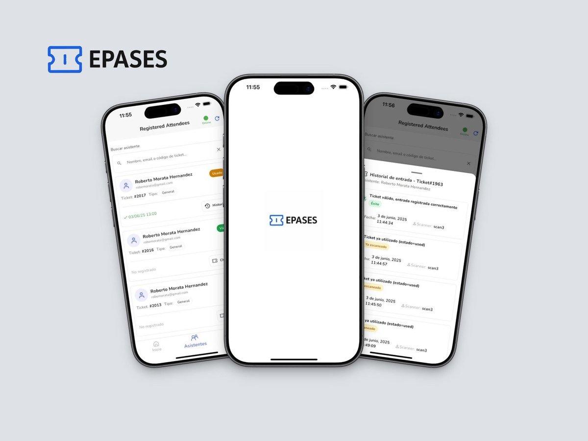 EPASES — event QR ticket scanner